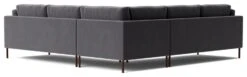 Swoon Munich Velvet 5 Seater Corner Sofa - Granite Grey 13 Swoon Munich Velvet 5 Seater Corner Sofa - Granite Grey -Home Furnishing Store 2029230 R Z005A