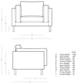 Swoon Munich Velvet Armchair - Fern Green 11 Swoon Munich Velvet Armchair - Fern Green -Home Furnishing Store 2029591 R E001