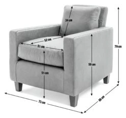 Habitat Chester Leather Armchair - Tan -Home Furnishing Store 2029601 R E001