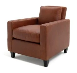 Habitat Chester Leather Armchair - Tan -Home Furnishing Store 2029601 R Z002A