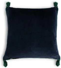 Habitat Botanical Print Velvet Cushion - Multi - 43x43cm -Home Furnishing Store 2062840 R Z003A