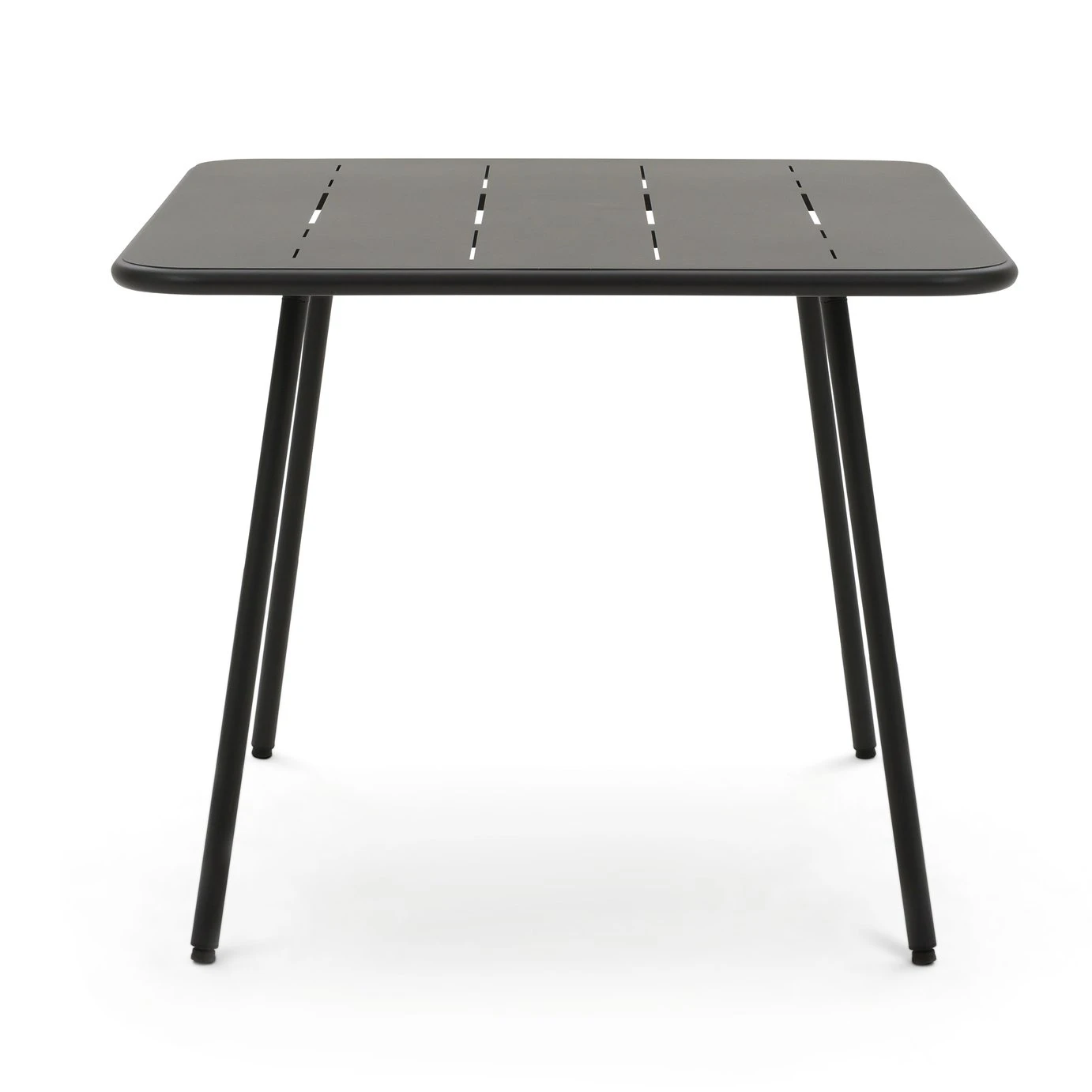 Habitat Indu 4 Seater Metal Patio Set - Black 5 Habitat Indu 4 Seater Metal Patio Set - Black - Image 5