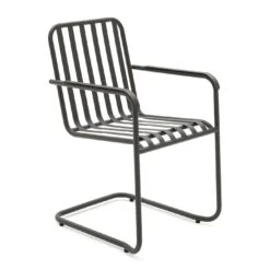 Habitat Indu 4 Seater Metal Patio Set - Black 13 Habitat Indu 4 Seater Metal Patio Set - Black -Home Furnishing Store 2063746 R Z004A