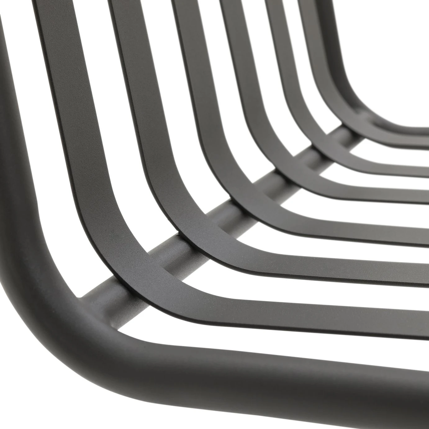 Habitat Indu 4 Seater Metal Patio Set - Black 7 Habitat Indu 4 Seater Metal Patio Set - Black - Image 7