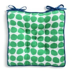 Habitat Abstract Pack Of 2 Seat Cushion - Green -Home Furnishing Store 2066121 R Z003A