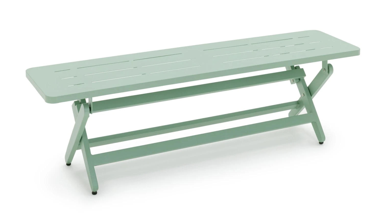 Habitat Folding 4 Seater Steel Dining Set - Green 6 Habitat Folding 4 Seater Steel Dining Set - Green - Image 6