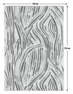 Habitat Herbalist Flatweave Rug - 120X170cm - Blue & White -Home Furnishing Store 2076685 R E001