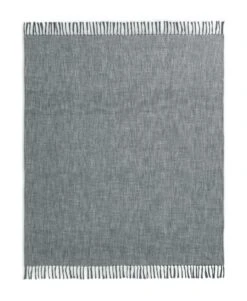 Habitat Recycled Throw - Grey - 150x200cm -Home Furnishing Store 2076960 R Z004A