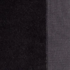 Habitat Velvet Panel Cushion - Grey & Black - 50x50cm -Home Furnishing Store 2078793 R B001