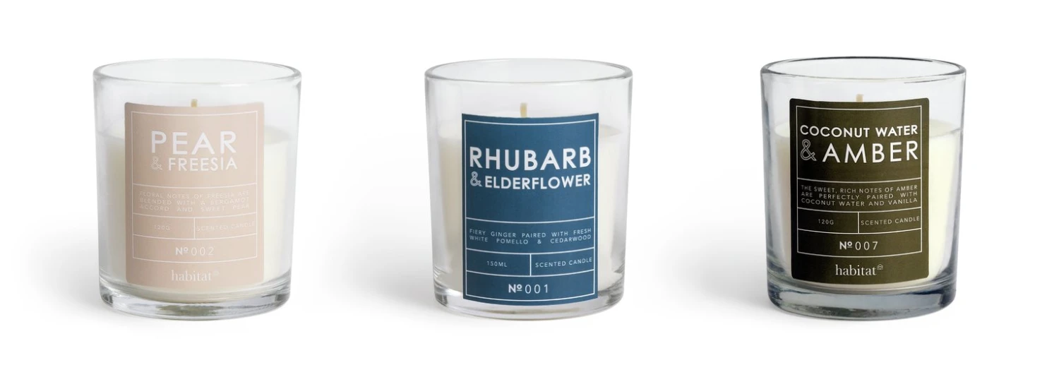 Habitat Medium Scented Boxed Candle Set - Set Of 3 3 Habitat Medium Scented Boxed Candle Set - Set Of 3 - Image 3