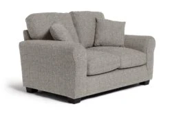 Habitat Lisbon Fabric 2 Seater Sofa - Grey -Home Furnishing Store 2255949 R Z004A