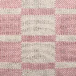 Habitat Checker Board Cushion - White & Pink - 43x43cm -Home Furnishing Store 2714796 R B001