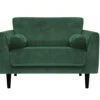 Habitat Jacob Fabric Cuddle Chair - Emerald Green