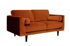 Habitat Jacob Fabric 2 Seater Sofa - Orange 8 Habitat Jacob Fabric 2 Seater Sofa - Orange -Home Furnishing Store 2910198 R Z004A