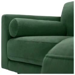 Habitat Jacob Velvet Left Hand Corner Sofa - Emerald Green -Home Furnishing Store 2910356 R Z010A