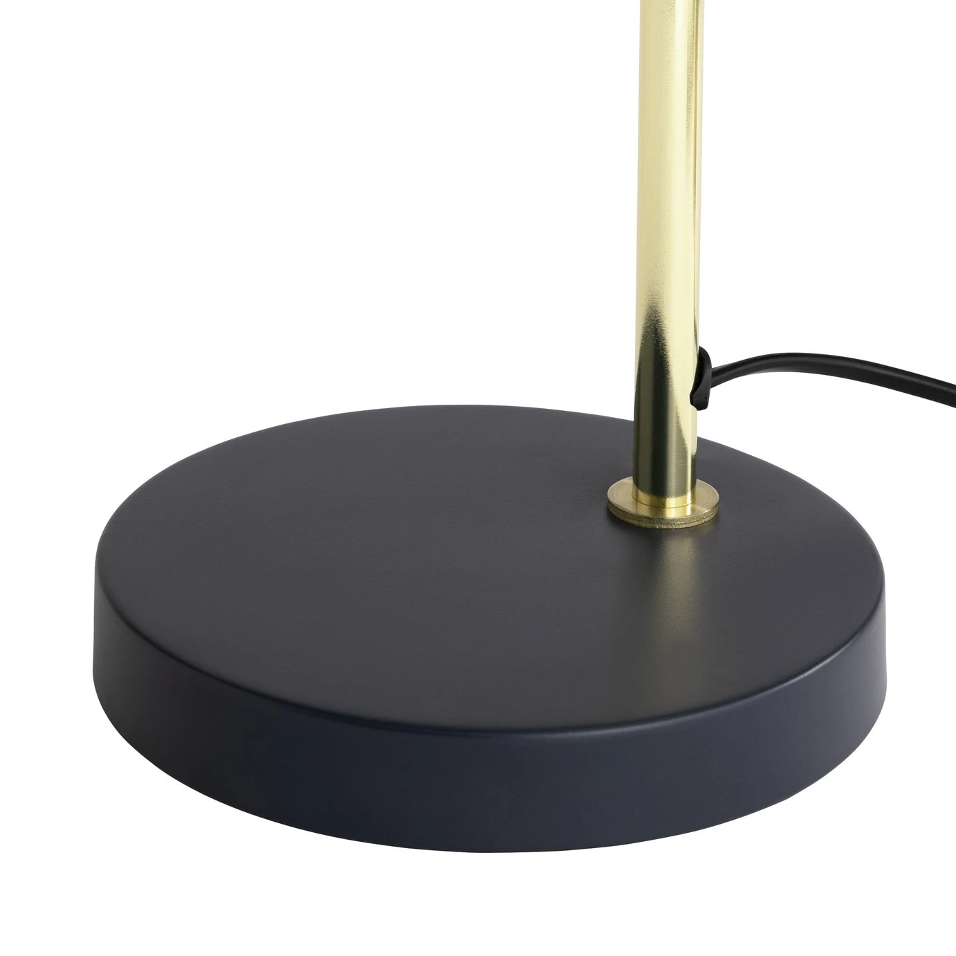 Habitat Minah Iron LED Table Lamp - Black & Brass 5 Habitat Minah Iron LED Table Lamp - Black & Brass - Image 5