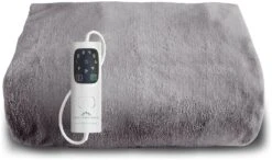 Dreamland Snuggle Up Heated Grey Throw - Large 16 Dreamland Snuggle Up Heated Grey Throw - Large -Home Furnishing Store 2990606 R Z009A