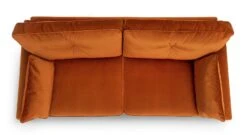 Habitat Isla 3 Seater Velvet Sofa - Orange 16 Habitat Isla 3 Seater Velvet Sofa - Orange -Home Furnishing Store 2991629 R Z005A