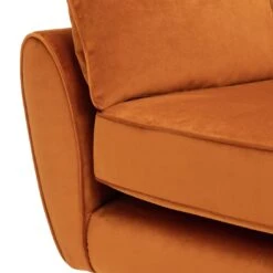Habitat Isla 3 Seater Velvet Sofa - Orange 19 Habitat Isla 3 Seater Velvet Sofa - Orange -Home Furnishing Store 2991629 R Z008A
