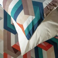 Habitat Cotton Chain Print Multicolor Bedding Set - Single -Home Furnishing Store 2997733 R Z004A