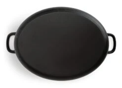 Habitat 4.7 Litre Oval Cast Iron Casserole Dish - Black 10 Habitat 4.7 Litre Oval Cast Iron Casserole Dish - Black -Home Furnishing Store 3065602 R Z004A