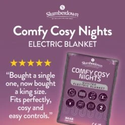 Slumberdown Comfy Cosy Nights Electric Blanket-King -Home Furnishing Store 3082070 R Z002A