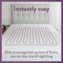 Slumberdown Comfy Cosy Nights Electric Blanket-King -Home Furnishing Store 3082070 R Z006A