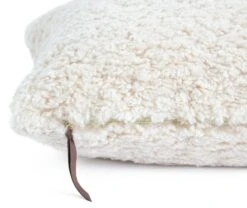 Habitat Faux Shearling Cushion - Oatmeal - 60X40cm -Home Furnishing Store 3136782 R Z003A