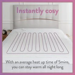 Slumberdown Warm Hugs Electric Blanket - Small Double 16 Slumberdown Warm Hugs Electric Blanket - Small Double -Home Furnishing Store 3150658 R Z006A