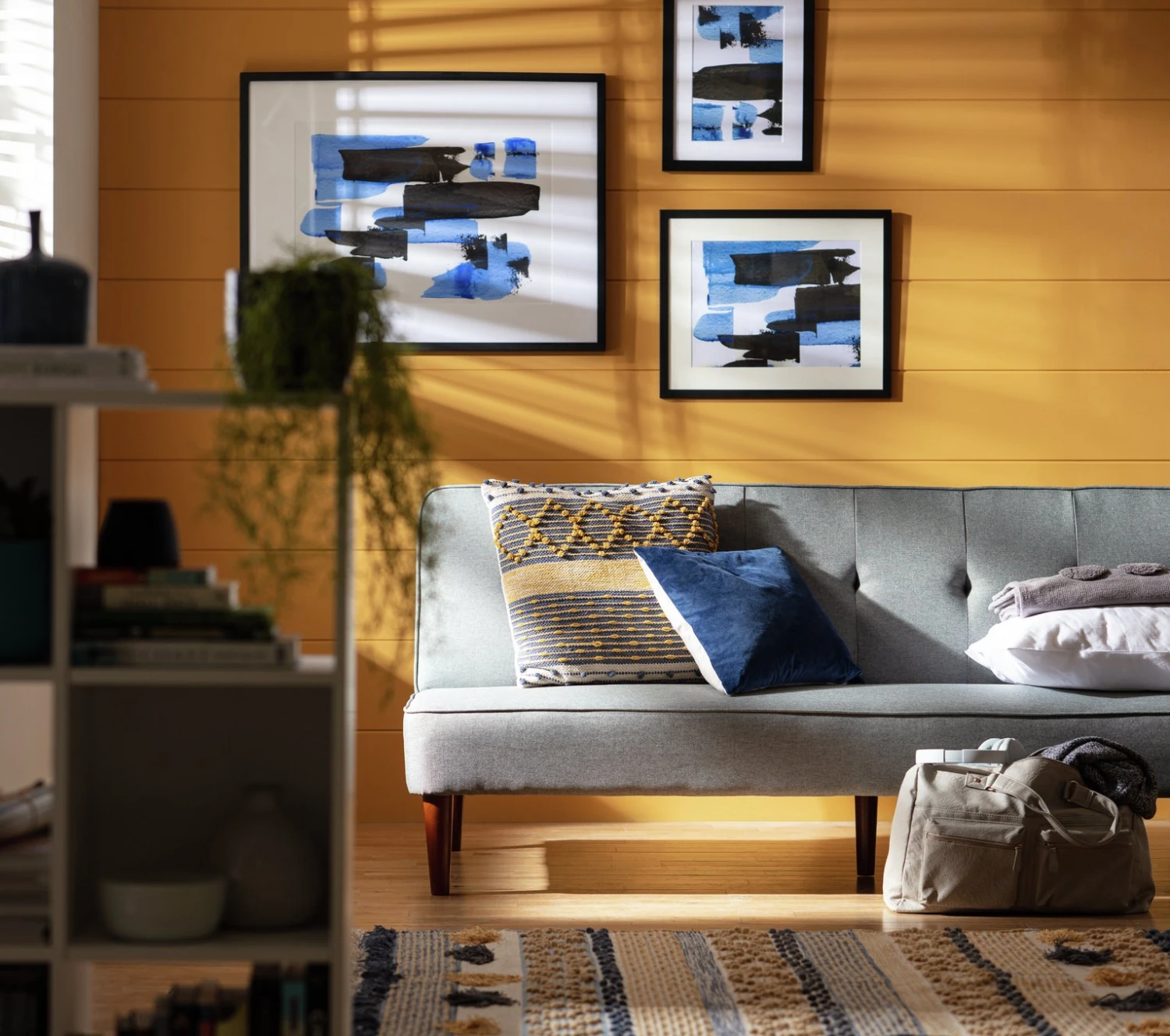 Habitat Odeon 2 Seater Velvet Clic Clac Sofa Bed - Pink 7 Habitat Odeon 2 Seater Velvet Clic Clac Sofa Bed - Pink - Image 7