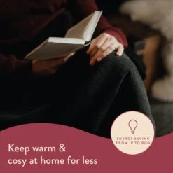 Dreamland Snuggle Up Black Heated Throw - Large 11 Dreamland Snuggle Up Black Heated Throw - Large -Home Furnishing Store 3243699 R Z013A