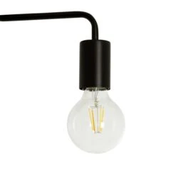 Habitat Rayner Steel 3 Light LED Flush Ceiling Light - Black -Home Furnishing Store 3247846 R Z003A