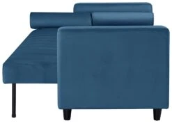 Habitat Preston Clic Clac Velvet Sofa Bed - Navy -Home Furnishing Store 3249387 R Z004A