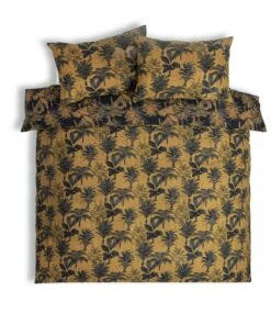Habitat Palm Floral Print Mustard Bedding Set - Single 9 Habitat Palm Floral Print Mustard Bedding Set - Single -Home Furnishing Store 3344457 R Z002A