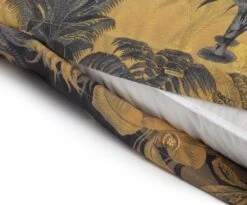 Habitat Palm Floral Print Mustard Bedding Set - Single 12 Habitat Palm Floral Print Mustard Bedding Set - Single -Home Furnishing Store 3344457 R Z004A