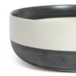 Habitat Artisan Stripe Stoneware Serving Bowl 9 Habitat Artisan Stripe Stoneware Serving Bowl -Home Furnishing Store 3365481 R Z002A