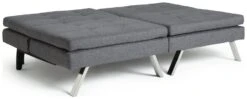 Habitat Duo 2 Seater Clic Clac Sofa Bed - Charcoal 14 Habitat Duo 2 Seater Clic Clac Sofa Bed - Charcoal -Home Furnishing Store 3432022 R Z003A