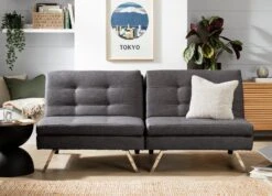 Habitat Duo 2 Seater Clic Clac Sofa Bed - Charcoal 18 Habitat Duo 2 Seater Clic Clac Sofa Bed - Charcoal -Home Furnishing Store 3432022 R Z003C