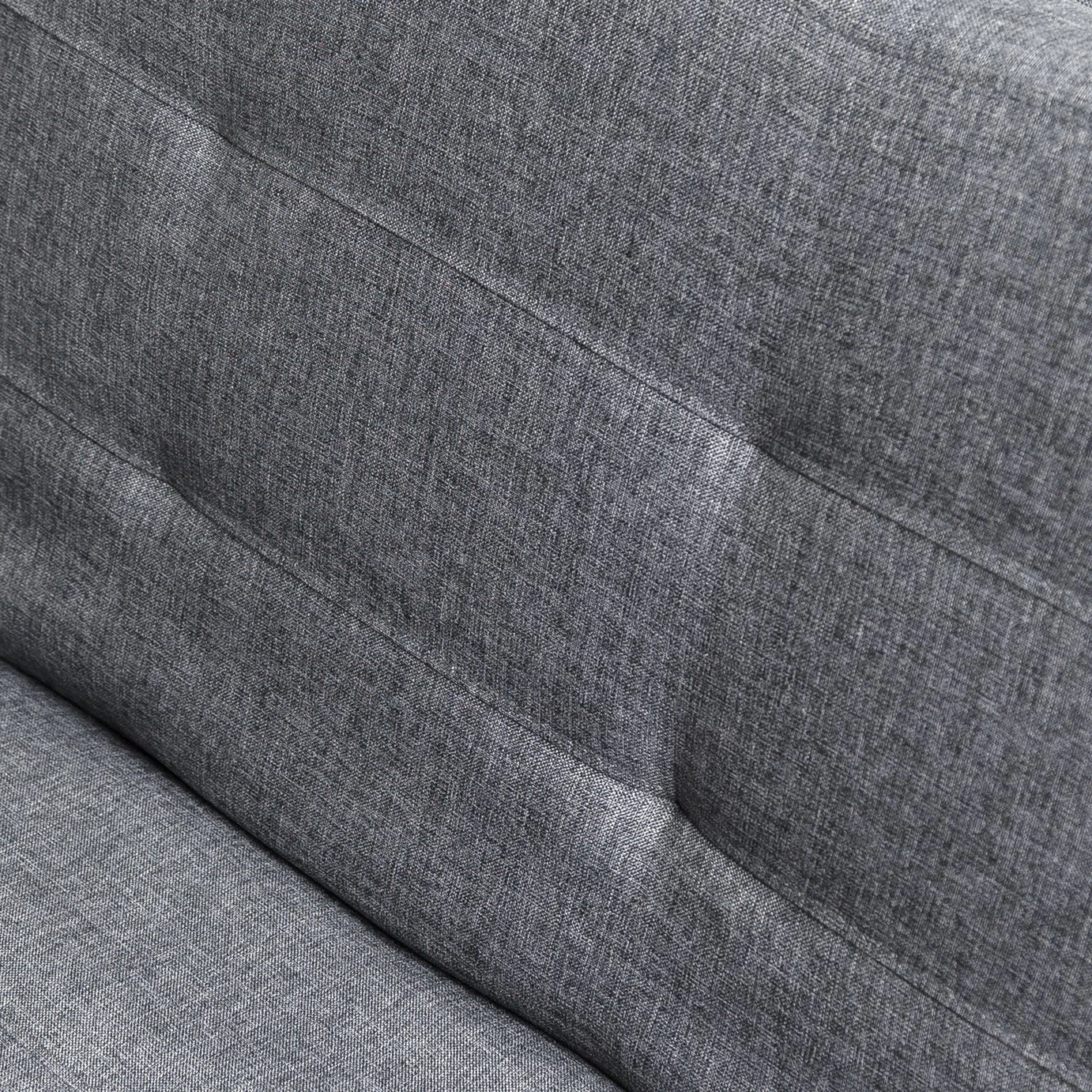 Habitat Duo 2 Seater Clic Clac Sofa Bed - Charcoal 7 Habitat Duo 2 Seater Clic Clac Sofa Bed - Charcoal - Image 7