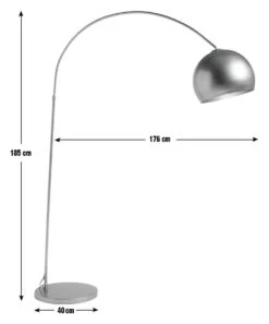 Habitat Wilderness Large Arc Floor Lamp -Home Furnishing Store 3447529 R E001