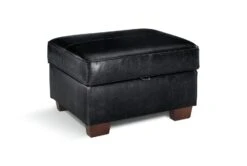 Habitat Salisbury Leather Storage Footstool - Black 8 Habitat Salisbury Leather Storage Footstool - Black -Home Furnishing Store 3654666 R Z002A