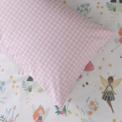 Habitat Glowing Fairies Pink Kids Bedding Set - Toddler -Home Furnishing Store 3980440 R Z003A
