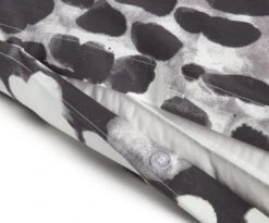 Habitat Cotton Bark Print Black & Grey Bedding Set - Double 12 Habitat Cotton Bark Print Black & Grey Bedding Set - Double -Home Furnishing Store 4095798 R Z004A