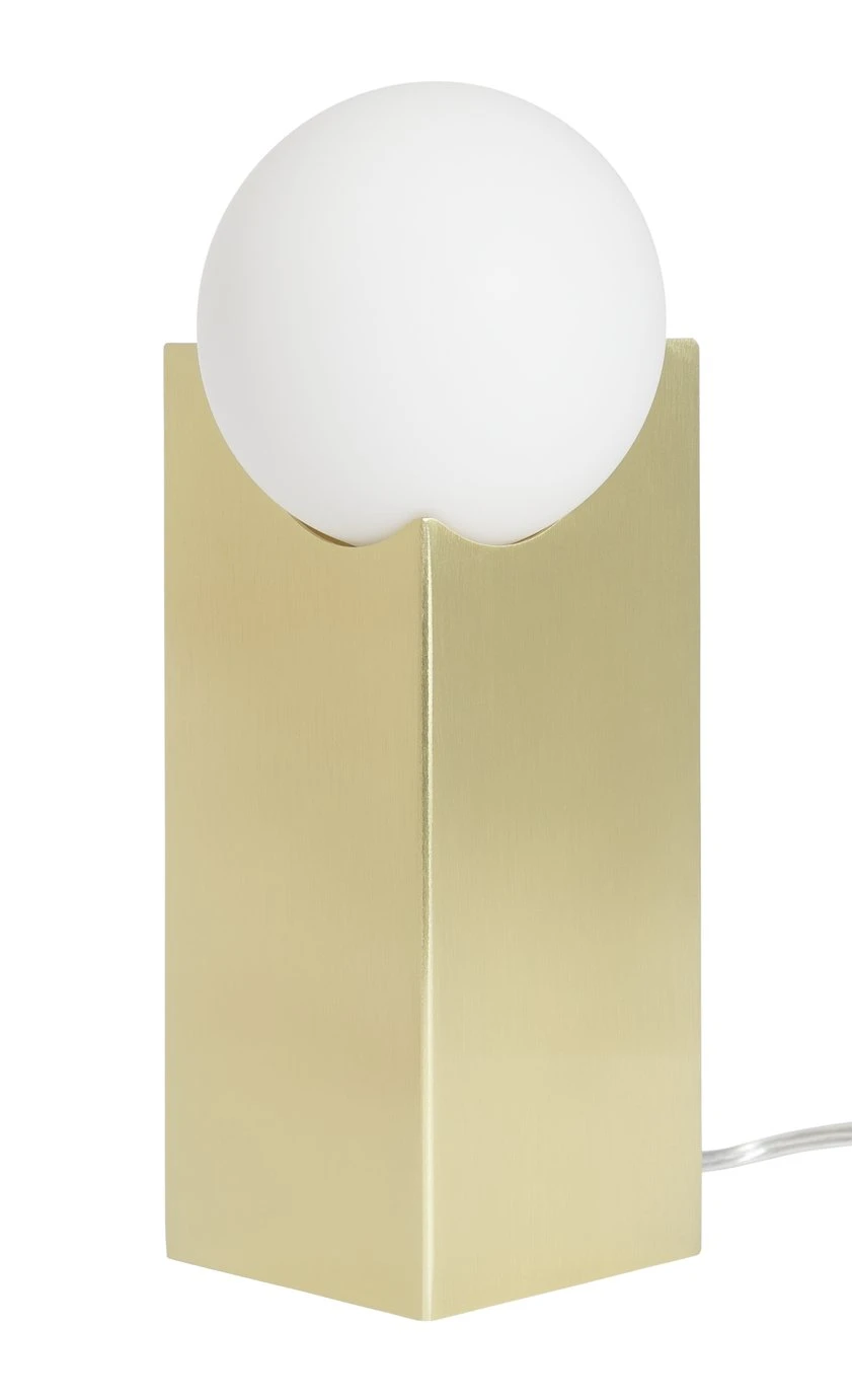 Habitat Yuri Afterglow Table Lamp - Gold & Glass 2 Habitat Yuri Afterglow Table Lamp - Gold & Glass - Image 2