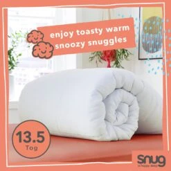 Snug Snuggle Up 13.5 Tog Duvet - Single -Home Furnishing Store 4461061 R Z003A