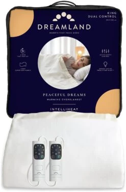 Dreamland Ivory Supersoft Dual Control Overblanket-King 21 Dreamland Ivory Supersoft Dual Control Overblanket-King -Home Furnishing Store 4463973 R Z002A