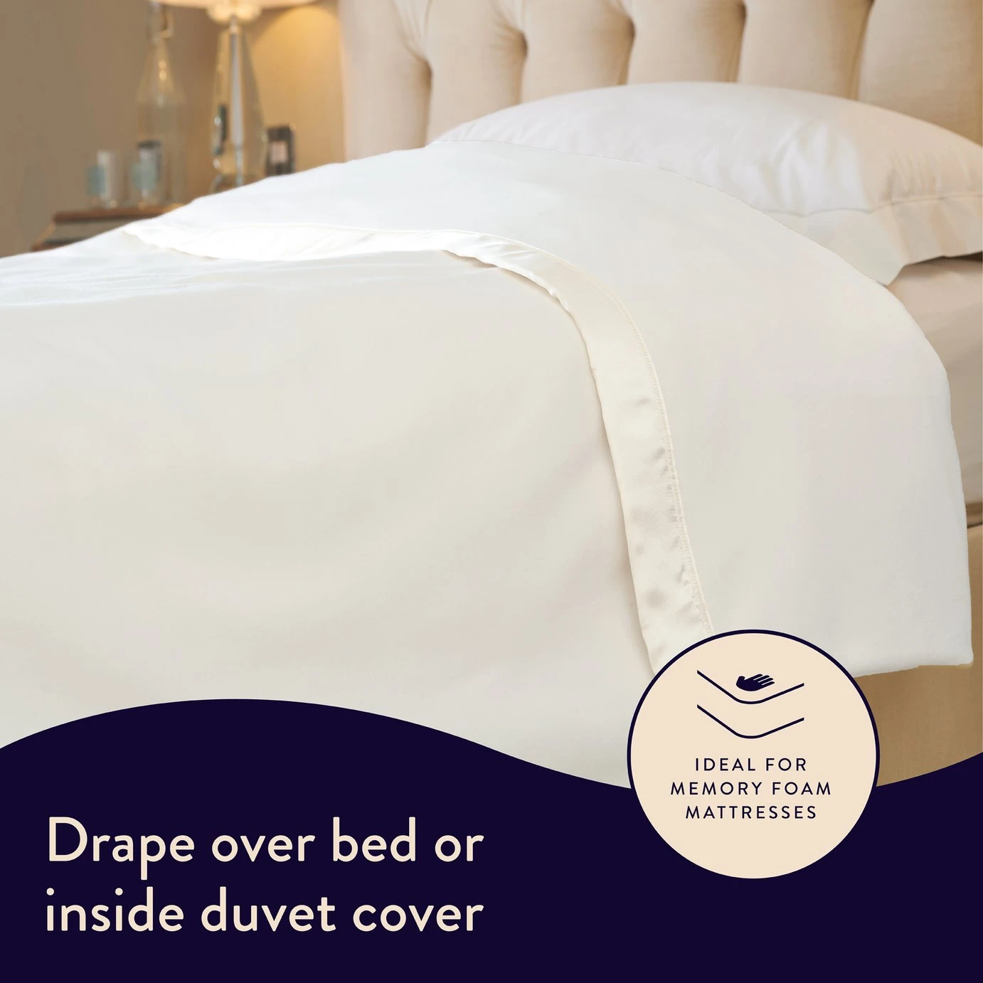 Dreamland Ivory Supersoft Dual Control Overblanket-King 6 Dreamland Ivory Supersoft Dual Control Overblanket-King - Image 6