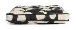 Habitat Ink Print Pack Of 2 Seat Cushions - White And Black -Home Furnishing Store 4497516 R Z002A