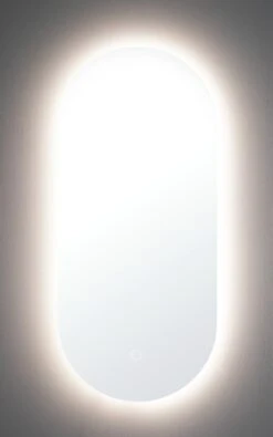 Habitat Large Vertical Backlight LED Mirror - White -Home Furnishing Store 4564401 R Z003A