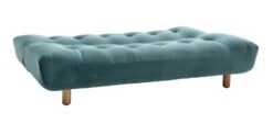 Habitat Kota 3 Seater Velvet Clic Clac Sofa Bed - Teal -Home Furnishing Store 4588298 R Z005A